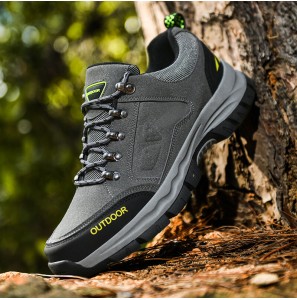 Men Breathable Soft Sole Non Slip Comfy Outdoor Sports Casual Running Shoes