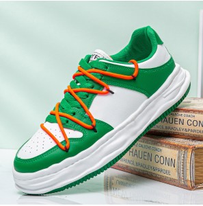 Men Microfiber Breathable Hollow Out Soft Sole One Size Smaller Color Splicing Court Shoes Men Microfiber Breathable Hollow Out Soft Sole One Size Smaller Color Splicing Court Shoes