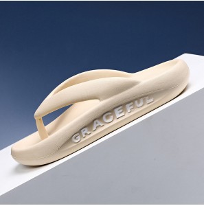 Men Lightweight Soft Sole Pure Color Indoor Flip Flops Casual Platform Slippers Men Lightweight Soft Sole Pure Color Indoor Flip Flops Casual Platform Slippers